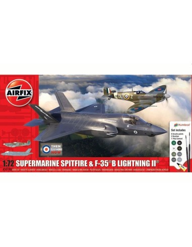 'Then and Now' Spitfire Mk.Vc & F-35B Lightning II 