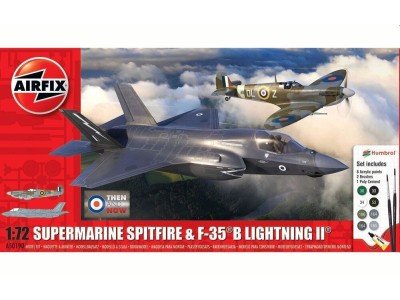 'Then and Now' Spitfire Mk.Vc & F-35B Lightning II 
