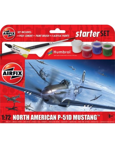Starter Set - North American P-51D Mustang 