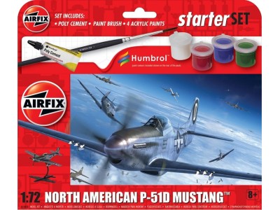 Starter Set - North American P-51D Mustang 