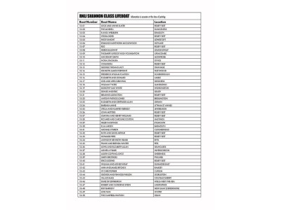 Decal Sheet - RNLI Shannon Class Lifeboat (A55015) 
