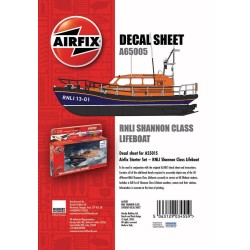 Decal Sheet - RNLI Shannon Class Lifeboat (A55015)  2