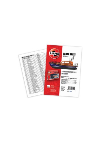 Decal Sheet - RNLI Shannon Class Lifeboat (A55015) 