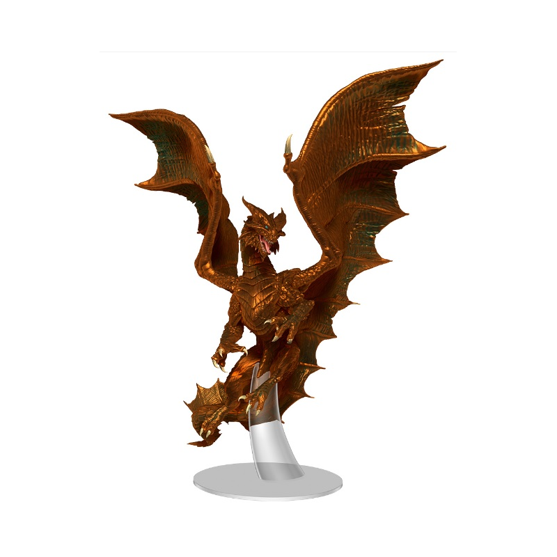 Adult Copper Dragon: D&D Icons of the Realms Miniatures
