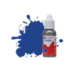 HUMBROL ACRYLIC DROPPER BOTTLE 14ML No 25 Blue - Matt 