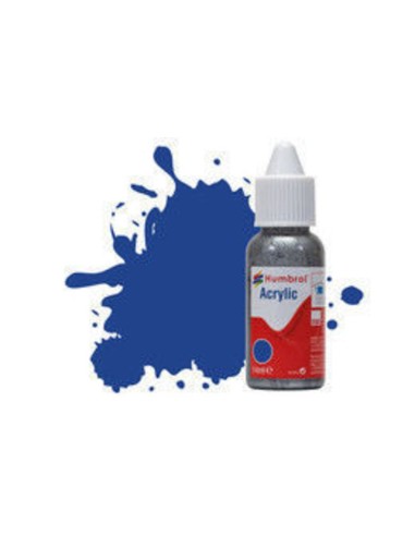HUMBROL ACRYLIC DROPPER BOTTLE 14ML No 25 Blue - Matt 