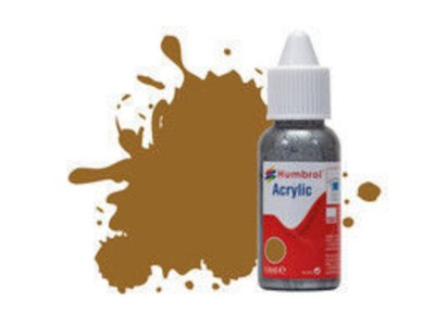 HUMBROL ACRYLIC DROPPER BOTTLE 14ML No 26 Khaki - Matt 