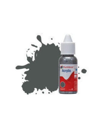 HUMBROL ACRYLIC DROPPER BOTTLE 14ML No 27 Sea Grey - Matt 