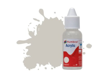 HUMBROL ACRYLIC DROPPER BOTTLE 14ML No 28 Camouflage Grey Matt 
