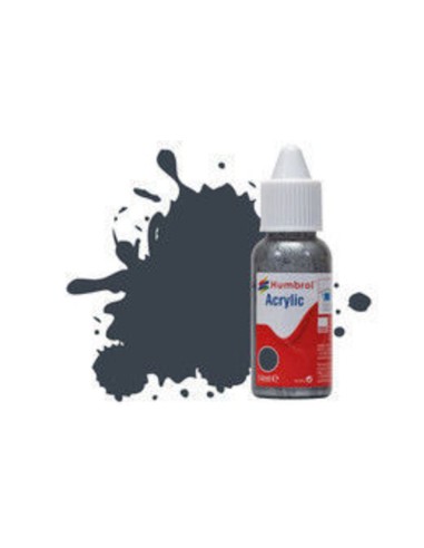 HUMBROL ACRYLIC DROPPER BOTTLE 14ML No 32 Dark Grey - Matt 