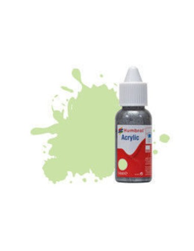 HUMBROL ACRYLIC DROPPER BOTTLE 14ML No 36 Pastel Green Matt 