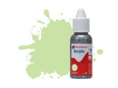 HUMBROL ACRYLIC DROPPER BOTTLE 14ML No 36 Pastel Green Matt 