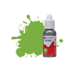 HUMBROL ACRYLIC DROPPER BOTTLE 14ML No 38 Lime Gloss 