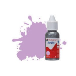 HUMBROL ACRYLIC DROPPER BOTTLE 14ML No 42 Pastel Violet Matt 