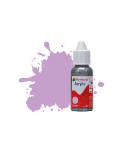 HUMBROL ACRYLIC DROPPER BOTTLE 14ML No 42 Pastel Violet Matt 