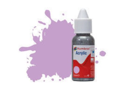 HUMBROL ACRYLIC DROPPER BOTTLE 14ML No 42 Pastel Violet Matt 