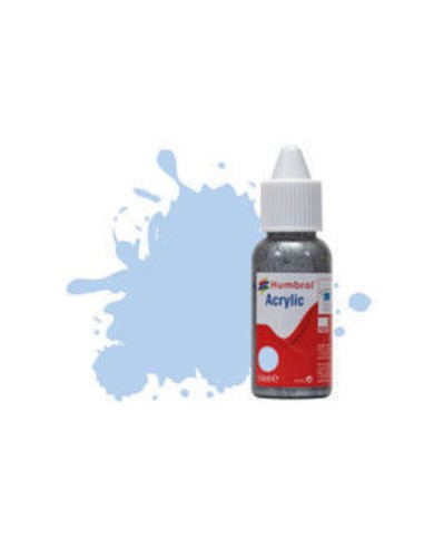 HUMBROL ACRYLIC DROPPER BOTTLE 14ML No 44 Pastel Blue Matt 