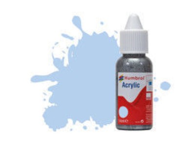 HUMBROL ACRYLIC DROPPER BOTTLE 14ML No 44 Pastel Blue Matt 