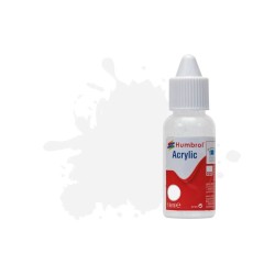 HUMBROL ACRYLIC DROPPER BOTTLE 14ML No 49 Matt Varnish 