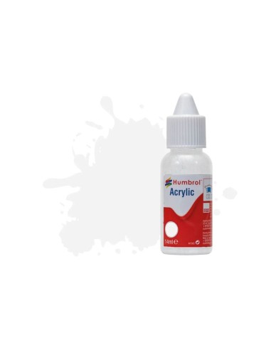 HUMBROL ACRYLIC DROPPER BOTTLE 14ML No 49 Matt Varnish 