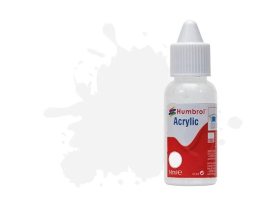 HUMBROL ACRYLIC DROPPER BOTTLE 14ML No 49 Matt Varnish 