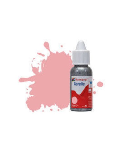 HUMBROL ACRYLIC DROPPER BOTTLE 14ML No 57 Pink Matt 