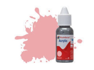 HUMBROL ACRYLIC DROPPER BOTTLE 14ML No 57 Pink Matt 