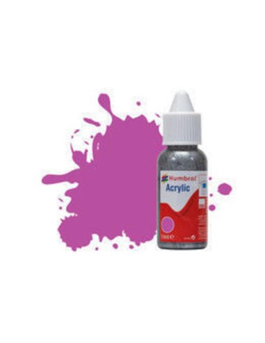 HUMBROL ACRYLIC DROPPER BOTTLE 14ML No 58 Magenta Matt 