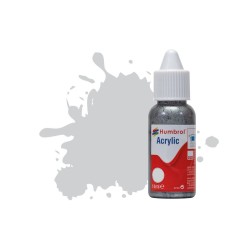 HUMBROL ACRYLIC DROPPER BOTTLE 14ML No 64 Light Grey - Matt 