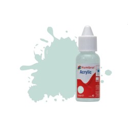 HUMBROL ACRYLIC DROPPER BOTTLE 14ML No.65 Aircraft Blue Matt 
