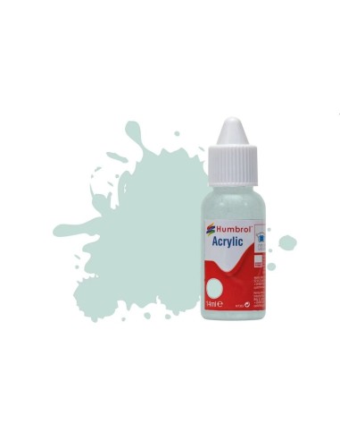 HUMBROL ACRYLIC DROPPER BOTTLE 14ML No.65 Aircraft Blue Matt 