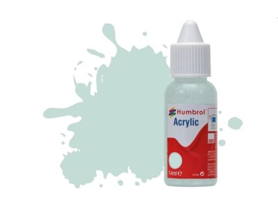 HUMBROL ACRYLIC DROPPER BOTTLE 14ML No.65 Aircraft Blue Matt 