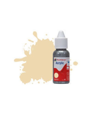 HUMBROL ACRYLIC DROPPER BOTTLE 14ML No 71 Oak - Satin 