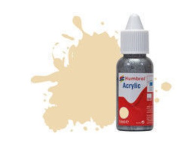 HUMBROL ACRYLIC DROPPER BOTTLE 14ML No 71 Oak - Satin 