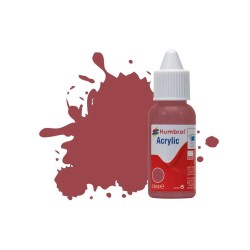 HUMBROL ACRYLIC DROPPER BOTTLE 14ML No. 73 Wine Matt 