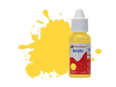 HUMBROL ACRYLIC DROPPER BOTTLE 14ML No 74 Linen Matt 