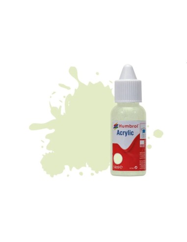 HUMBROL ACRYLIC DROPPER BOTTLE 14ML No.90 Beige Green (aka Sky) Matt 