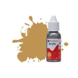 HUMBROL ACRYLIC DROPPER BOTTLE 14ML No 93 Desert Yellow 