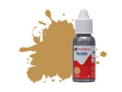 HUMBROL ACRYLIC DROPPER BOTTLE 14ML No 93 Desert Yellow 