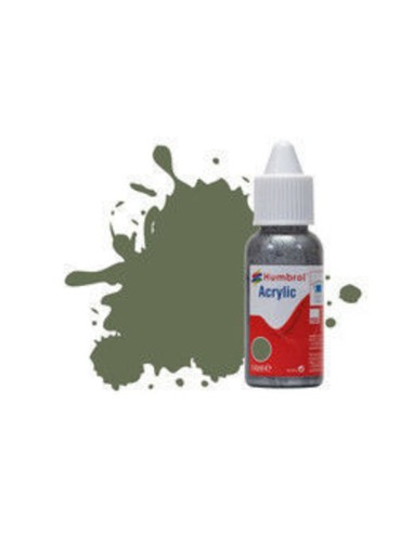 HUMBROL ACRYLIC DROPPER BOTTLE 14ML No 106 Ocean Grey - Matt 