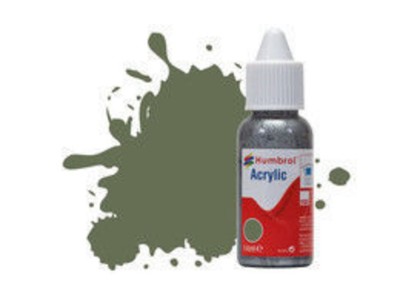 HUMBROL ACRYLIC DROPPER BOTTLE 14ML No 106 Ocean Grey - Matt 