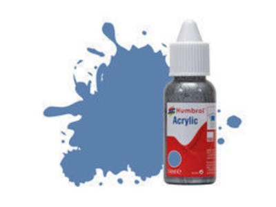 HUMBROL ACRYLIC DROPPER BOTTLE 14ML No 109 WWI Blue Matt 