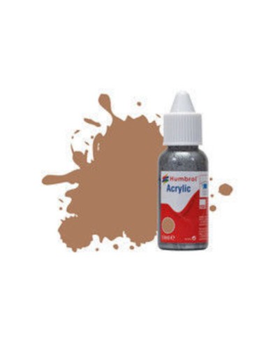HUMBROL ACRYLIC DROPPER BOTTLE 14ML No 118 US Tan - Matt 