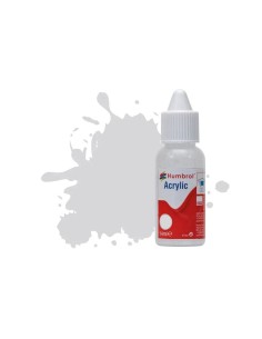 HUMBROL ACRYLIC DROPPER BOTTLE 14ML No 147 Light Grey Matt 