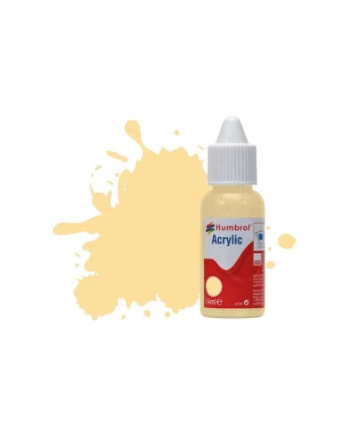 HUMBROL ACRYLIC DROPPER BOTTLE 14ML No 148 Radome Tan Matt 