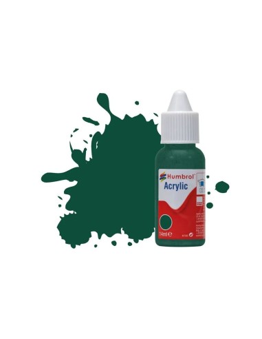 HUMBROL ACRYLIC DROPPER BOTTLE 14ML No 149 Dark Green Matt 