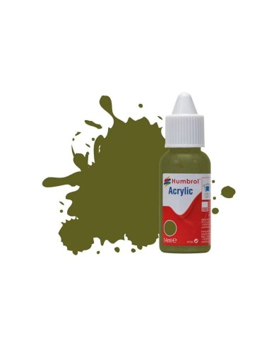 HUMBROL ACRYLIC DROPPER BOTTLE 14ML No 150 Forest Green Matt 