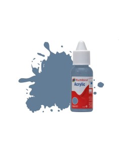 HUMBROL ACRYLIC DROPPER BOTTLE 14ML No.157 Azure Blue Matt 