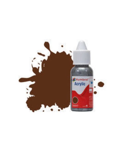 HUMBROL ACRYLIC DROPPER BOTTLE 14ML No 160 German Camouflage Red - Matt 