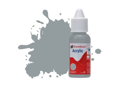 HUMBROL ACRYLIC DROPPER BOTTLE 14ML No.167 Barley/Camouflage Grey Matt 